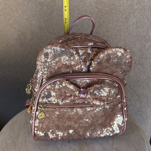 NWOT Mini Backpack Bowknot Polka Dot Daypacks Convertible Shoulderbag - Picture 10 of 16